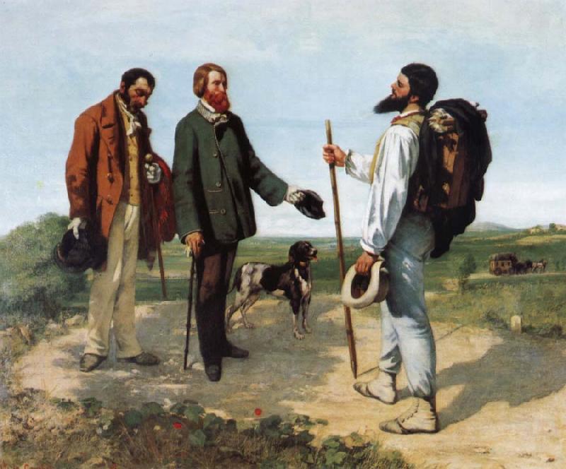 Gustave Courbet Encounter